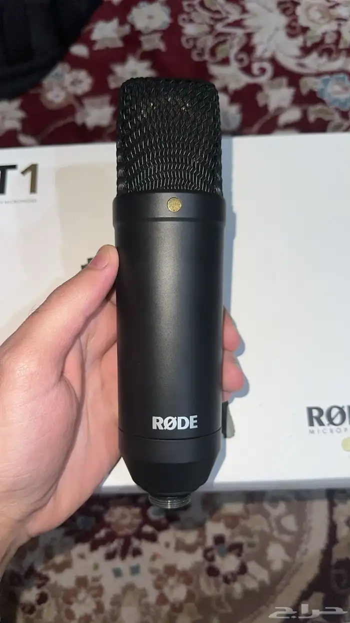 مايك احترافي RODE NT1 بكامل أغراضه 0