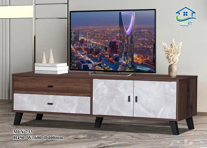 طاولات تلفزيون جديده تركيب وتوصيل فوري 43