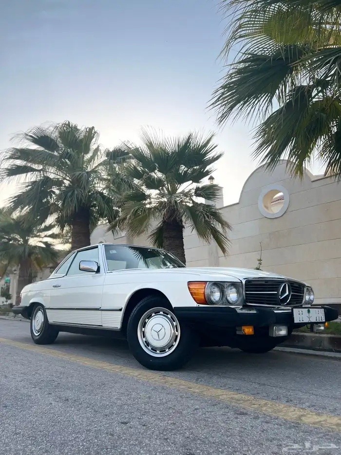 مرسيدس 450SL كوبية 1976 كشف قمة النظافة وكالة ( تم البيع ) . 12