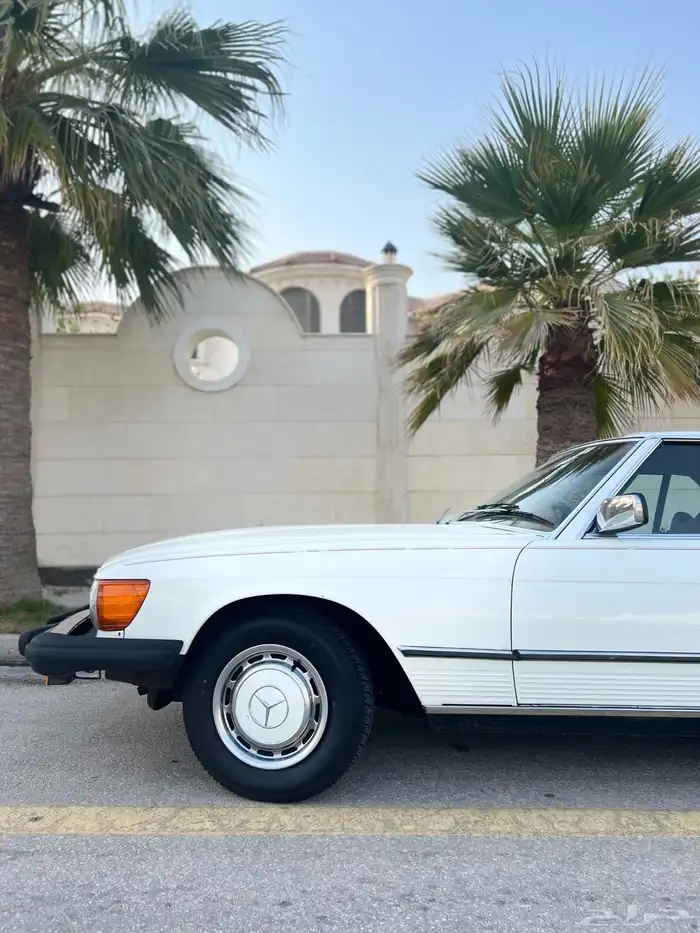 مرسيدس 450SL كوبية 1976 كشف قمة النظافة وكالة ( تم البيع ) . 3