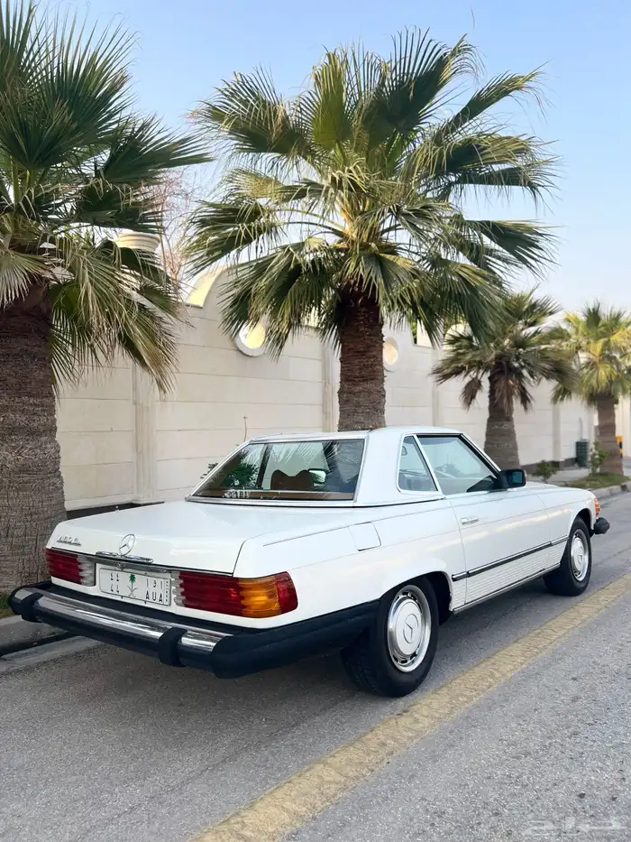 مرسيدس 450SL كوبية 1976 كشف قمة النظافة وكالة ( تم البيع ) . 16