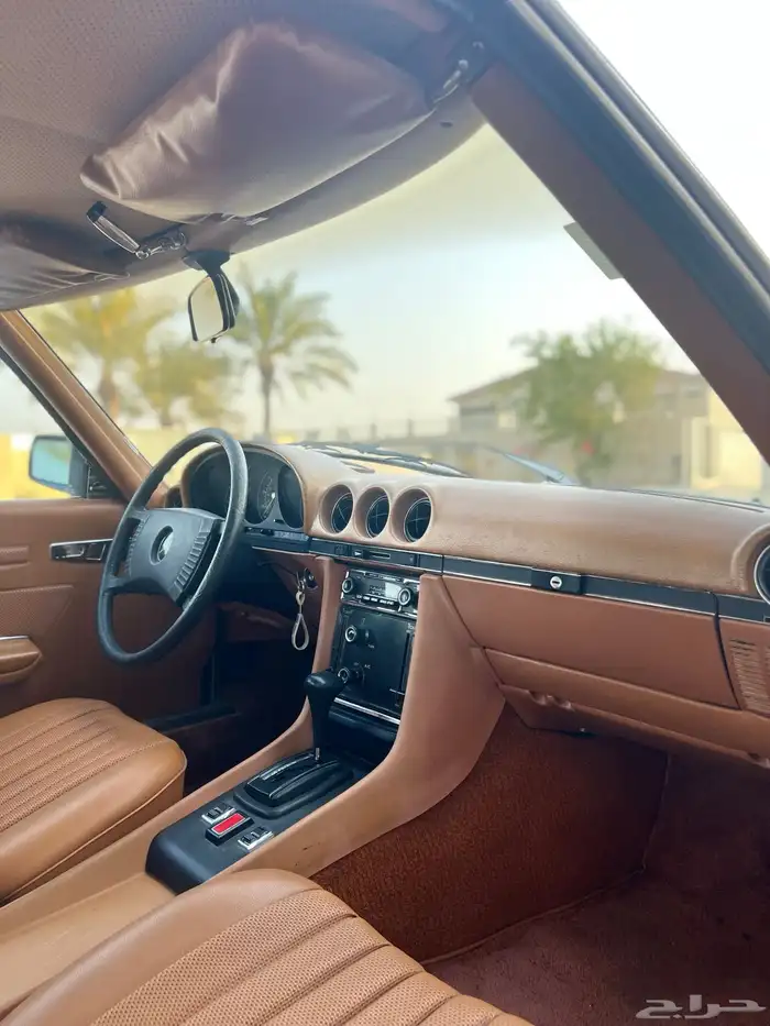 مرسيدس 450SL كوبية 1976 كشف قمة النظافة وكالة ( تم البيع ) . 29