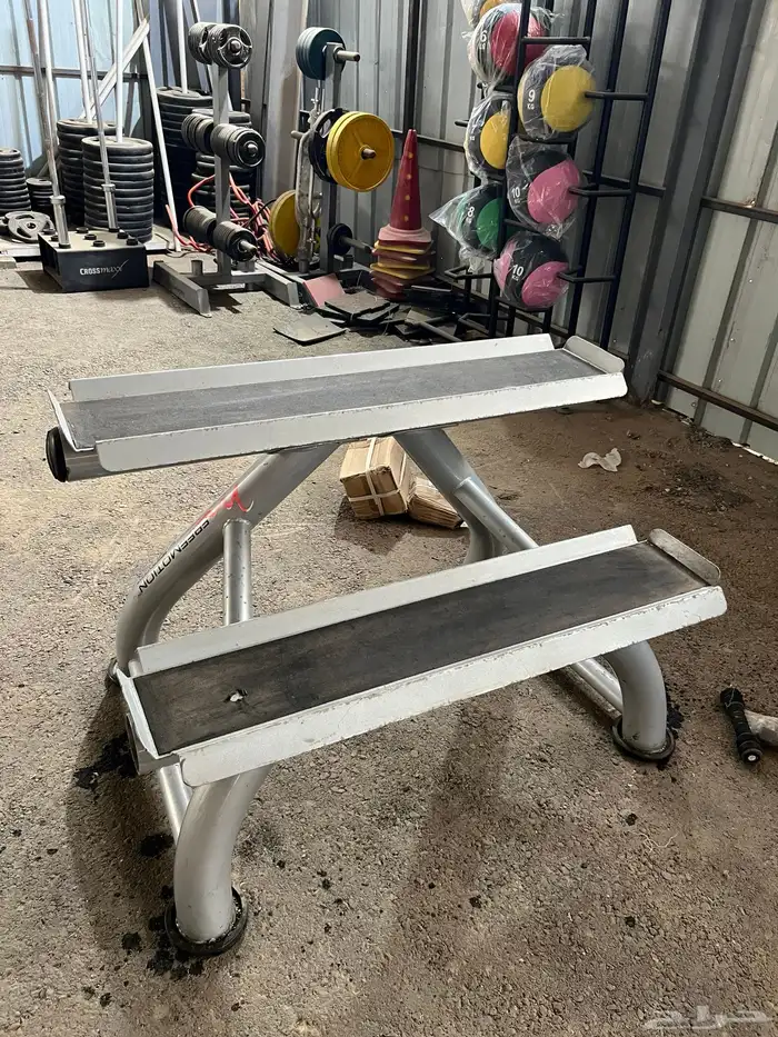 اجهزة رياضية نادي تمارين حديد اوزان اقراص دنابل طارات سميث 4