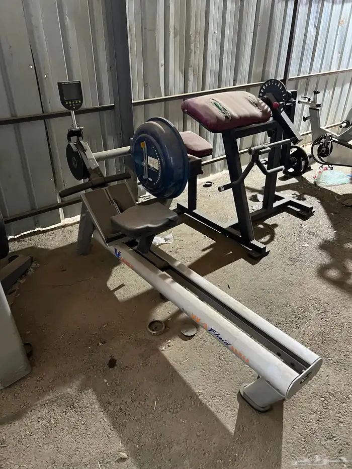 اجهزة رياضية نادي تمارين حديد اوزان اقراص دنابل طارات سميث 17