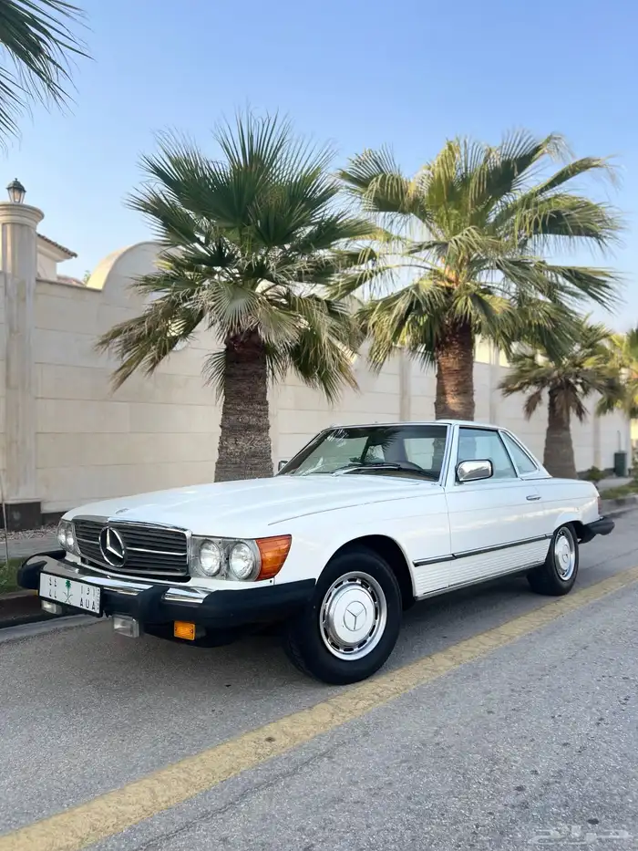 مرسيدس 450SL كوبية 1976 كشف قمة النظافة وكالة ( تم البيع ) . 0