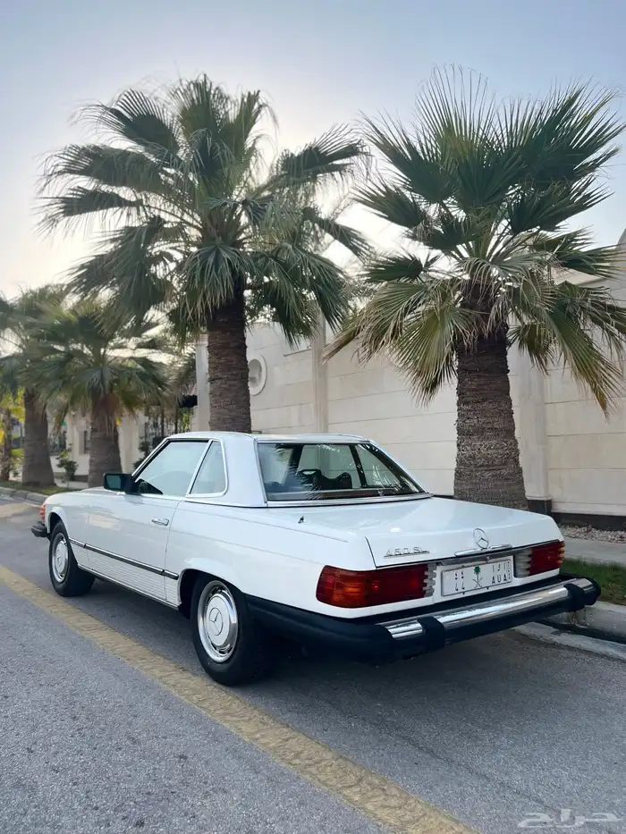 مرسيدس 450SL كوبية 1976 كشف قمة النظافة وكالة ( تم البيع ) . 5