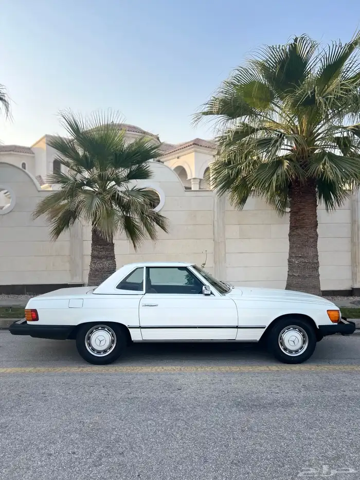 مرسيدس 450SL كوبية 1976 كشف قمة النظافة وكالة ( تم البيع ) . 17