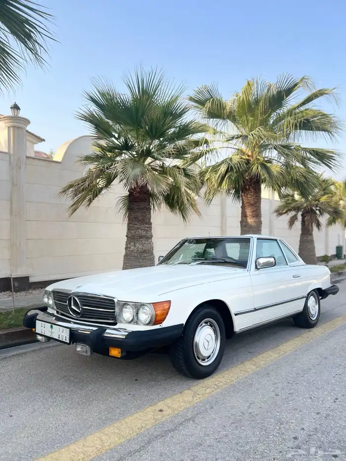 مرسيدس 450SL كوبية 1976 كشف قمة النظافة وكالة ( تم البيع ) . 4