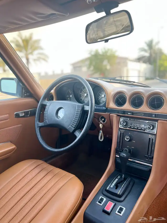 مرسيدس 450SL كوبية 1976 كشف قمة النظافة وكالة ( تم البيع ) . 30