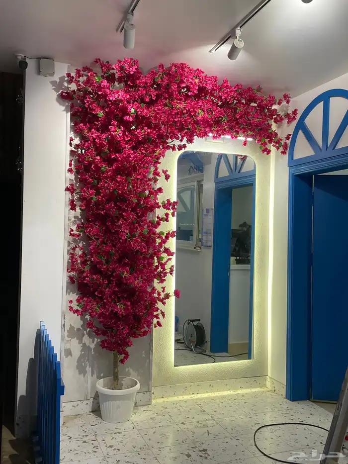 شجر صناعي جهنميه جداريه احترافيه اشجار جهنميات 0