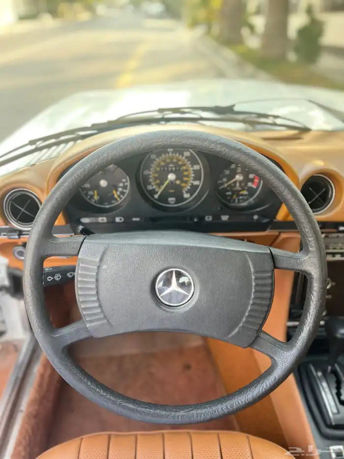 مرسيدس 450SL كوبية 1976 كشف قمة النظافة وكالة ( تم البيع ) . 22