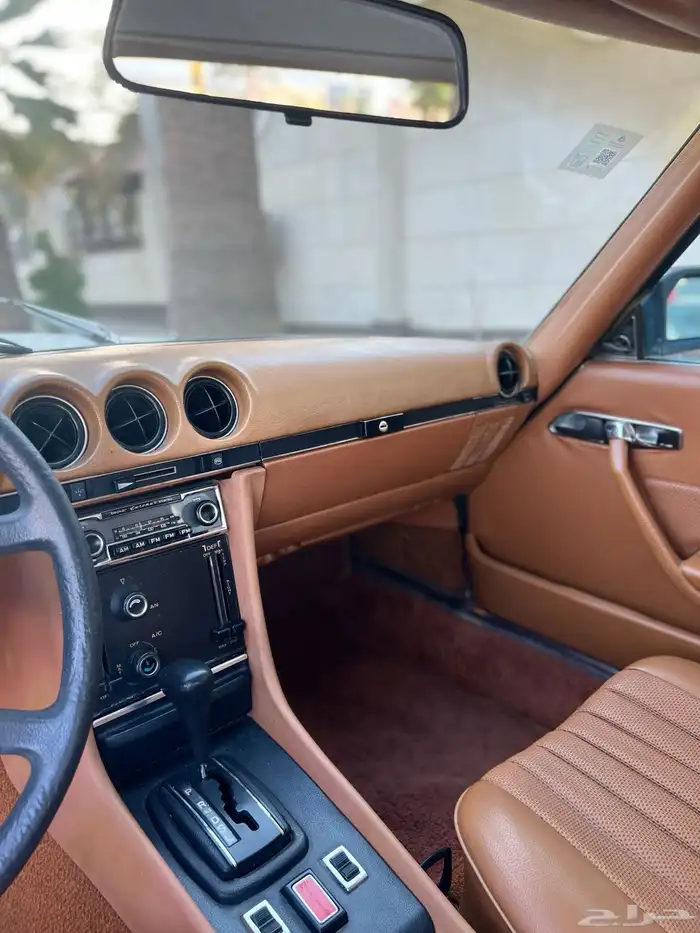 مرسيدس 450SL كوبية 1976 كشف قمة النظافة وكالة ( تم البيع ) . 24