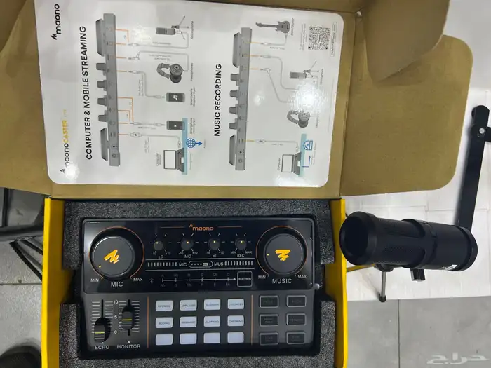 غير متوفر كرت صوت ماونو الاصلي نوعين ومتوفر تابيmaonoCASTER 2