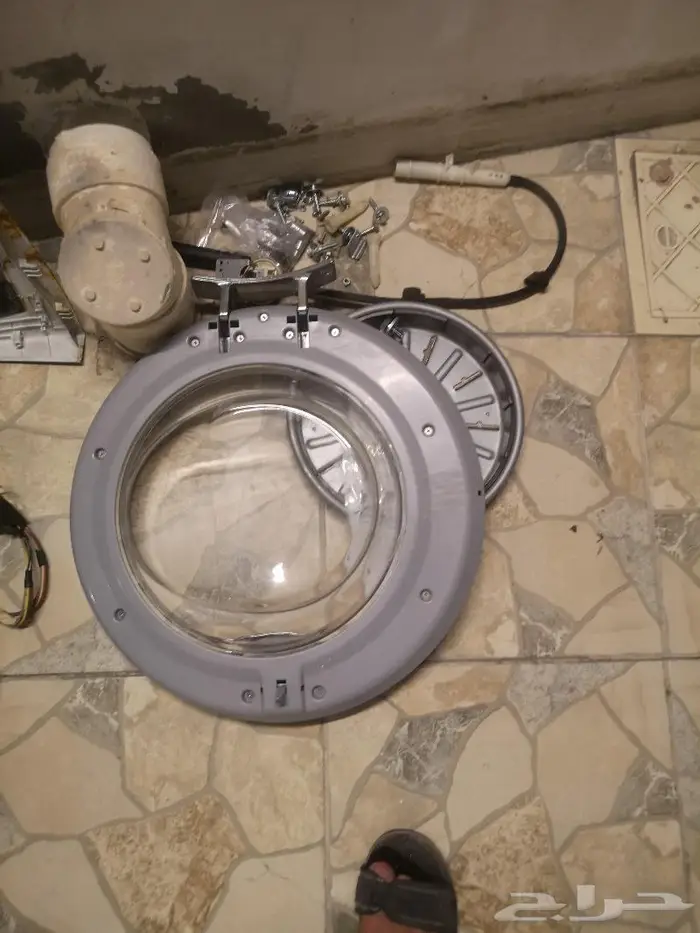 قطع غيار غسالة ال جي LG حجم 9كيلو مستعمل نظيف 4