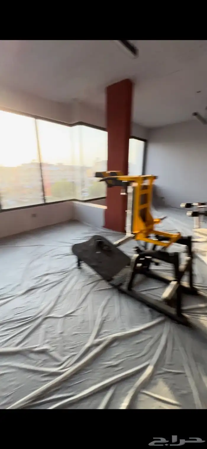 اجهزة رياضية نادي تمارين حديد اوزان اقراص دنابل طارات سميث 26