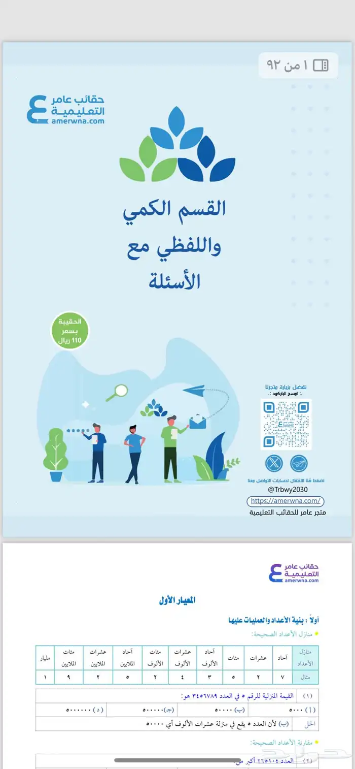 أختبار الرخصه المهنيه التربوي العام ملزمه عامر 2