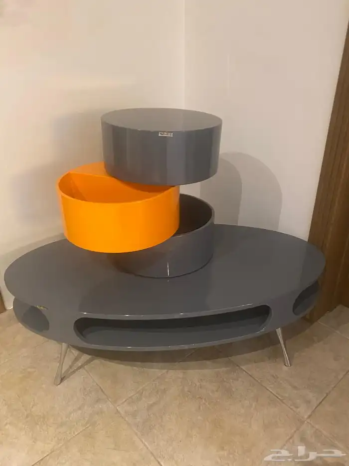 طاولة عصرية وصور ورفوف ورشاش ماء للحديقة وصناديق تخزين 7