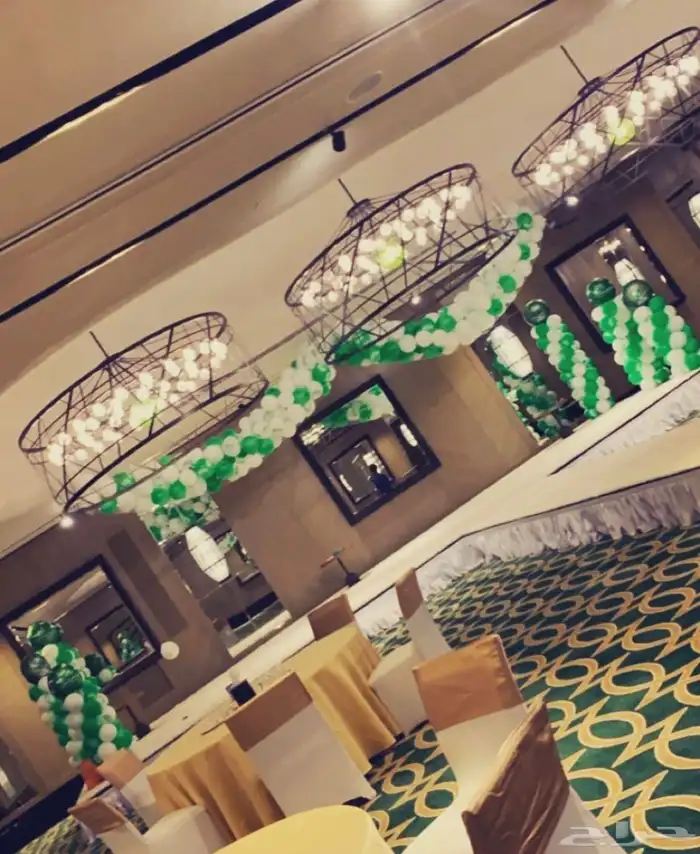 تنسيقات اليوم الوطني مداخل بالونات 1