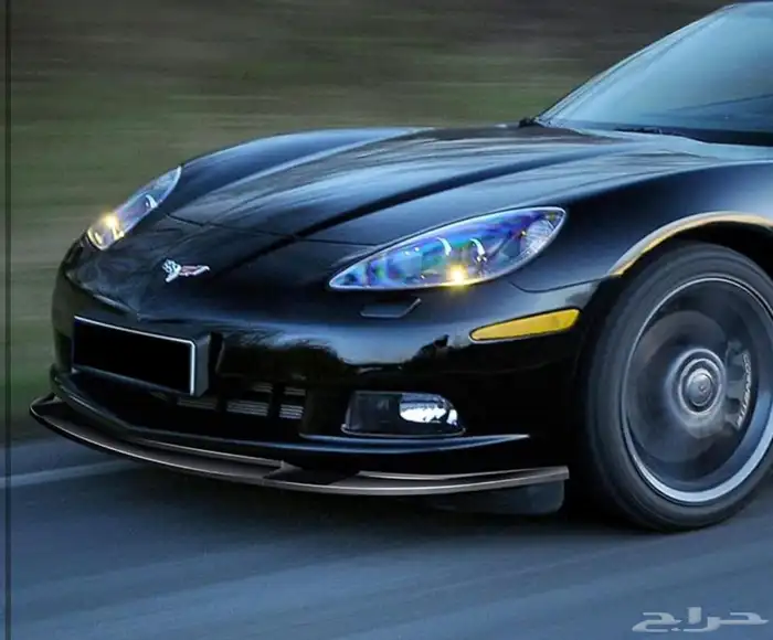لحية كورفيت C6 ZR1 2006-2013 اسود لامع 1