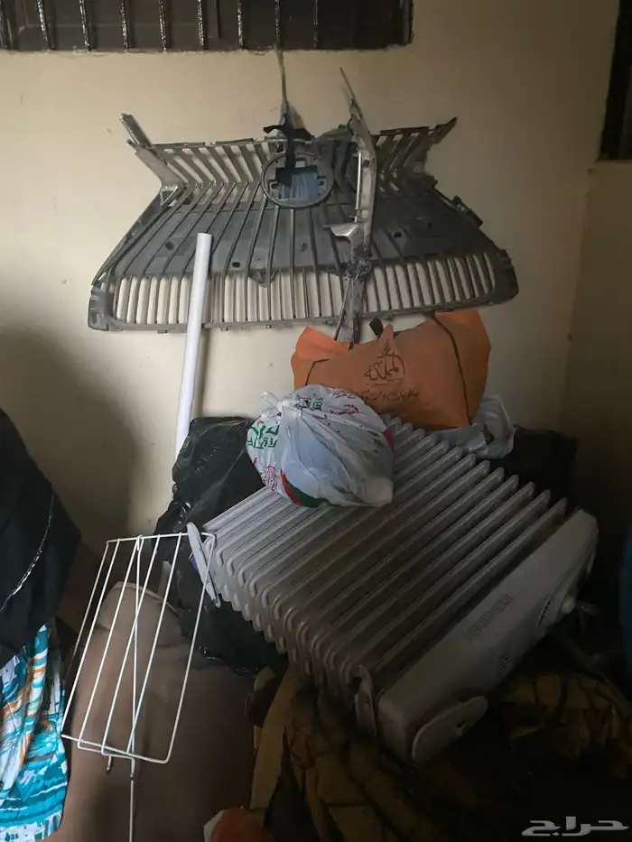 مزهريه و عربية اطفال ودفاية زيت 2