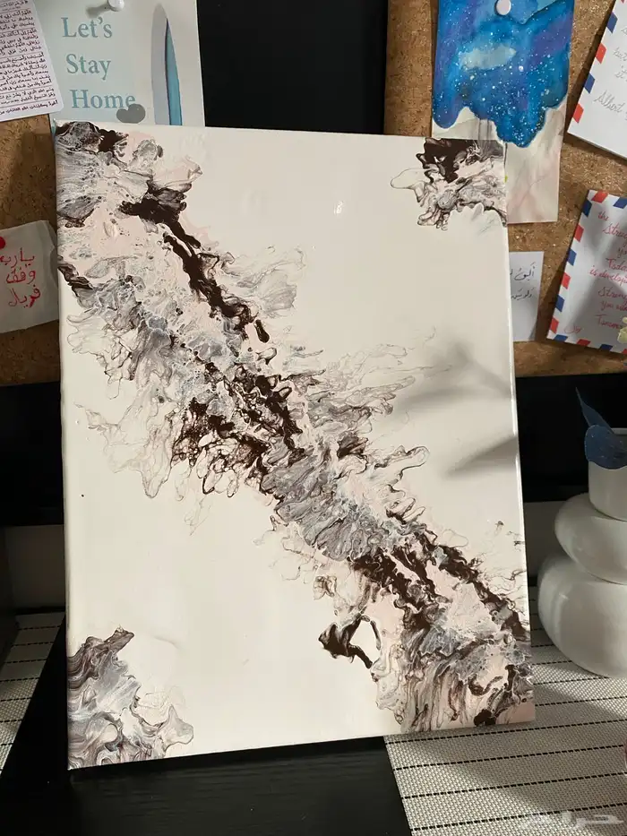 لوحة كانفس اكريليك 0