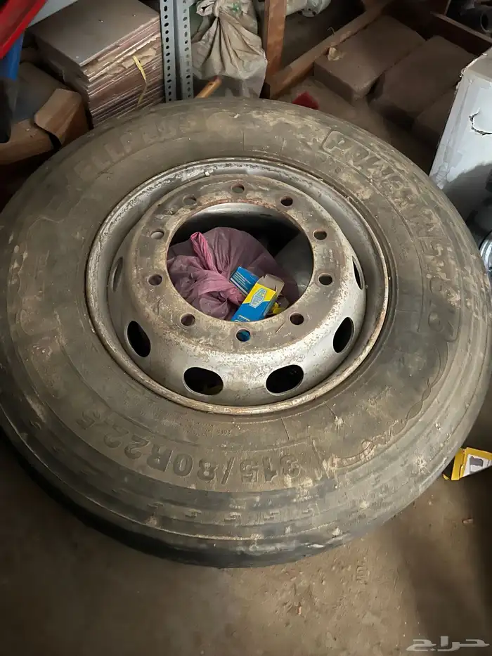 للبيع جنط اكترس مع بلف الهواء 0