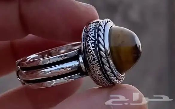 خواتم فضة للمتميزين بأحجار كريمة 58