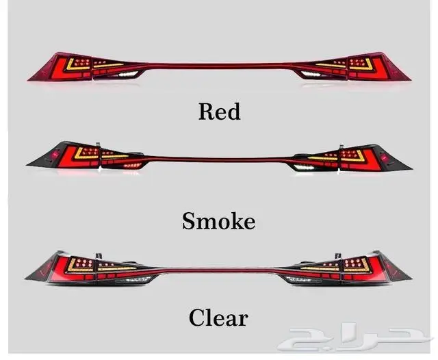 اسطبات خلفية ليد الشكل الجديد لكزس LEXUS ES RX IS 6