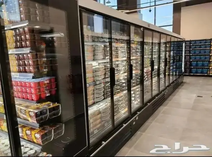 ثلاجات سوبر ماركات وخضار واجبان 26