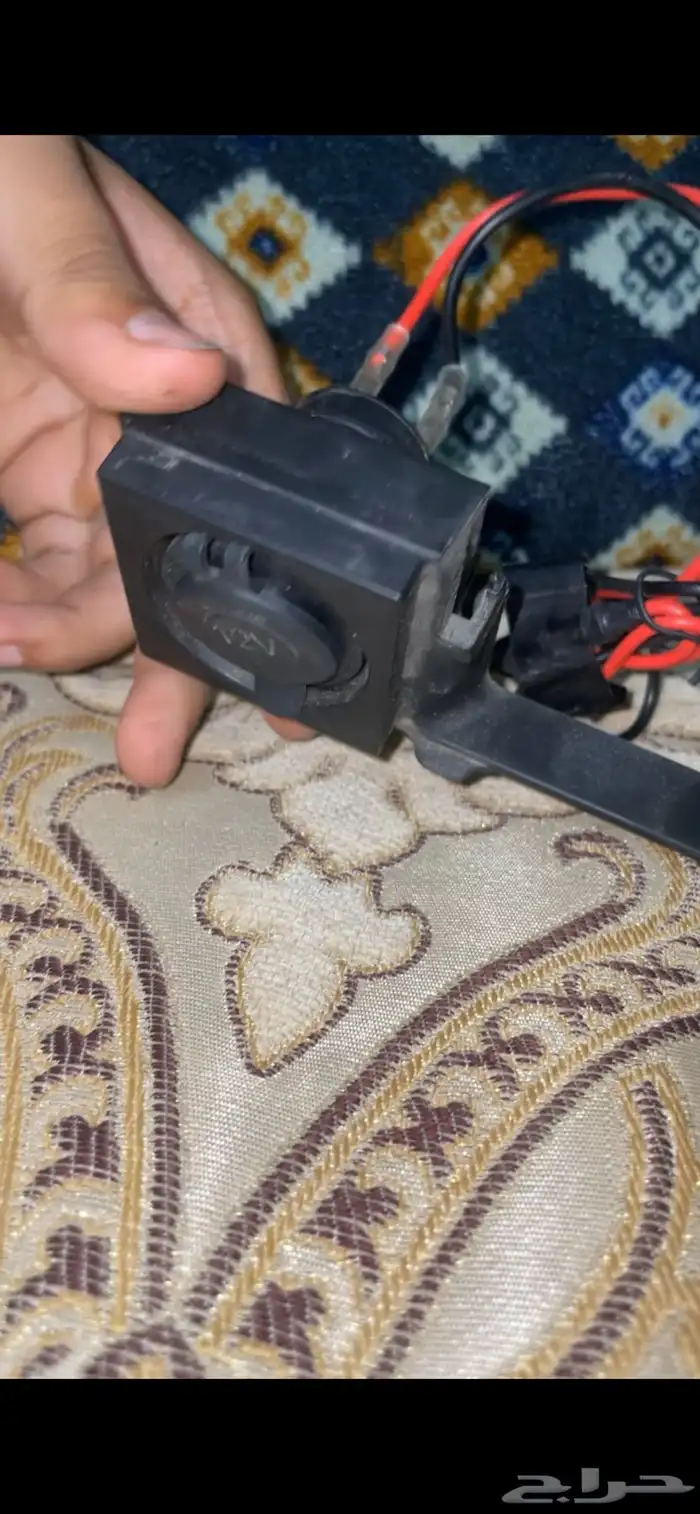 مسجل كرسيدا بلوتوث معاه درج ومدخل شاحن وعلى افياش الوكالة 2