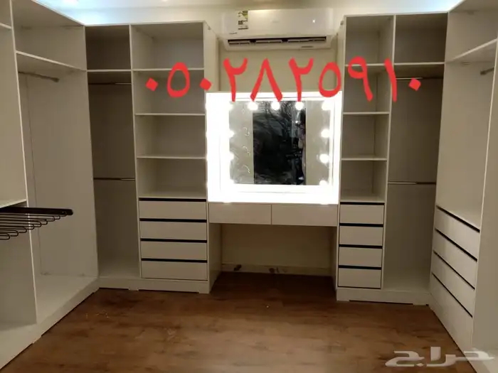 تفصيل غرف ملابس 43