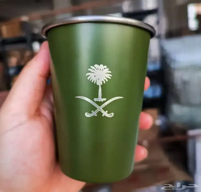 اكواب كاسات الهبة ل اليوم الوطني ويوم التأسيس بشعار السعودية 0