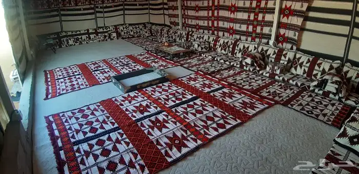 تجهيز مخيمات بيوت شعر 11