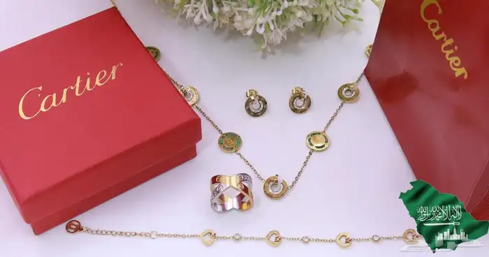 طقم ماركات نسائية سلسال حلق اسوره خاتم 10