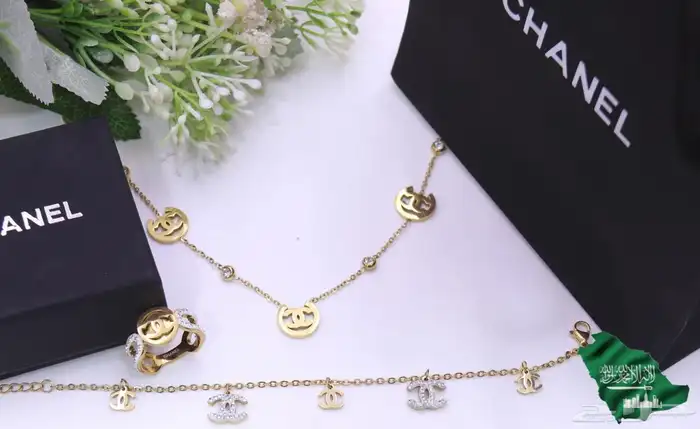 طقم ماركات نسائية سلسال حلق اسوره خاتم 0