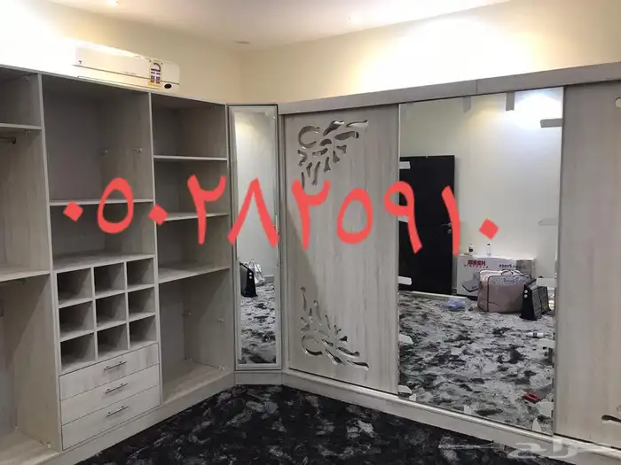 تفصيل غرف ملابس 16
