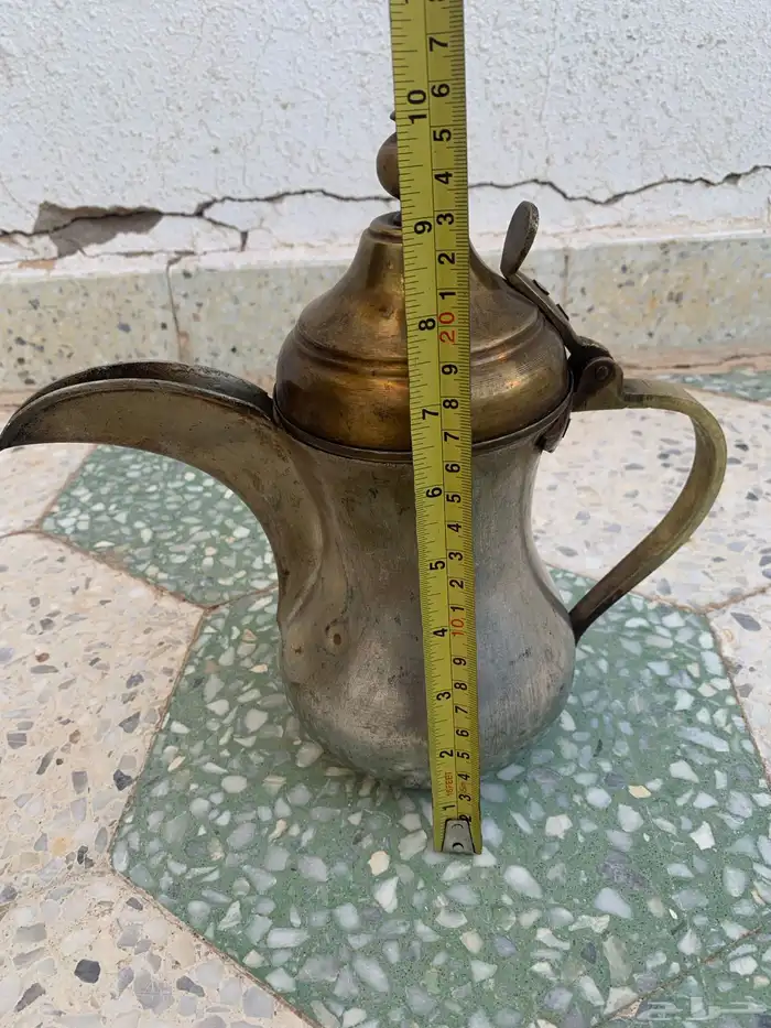 دلة وابريق وقدر ختمين و غضارة 1