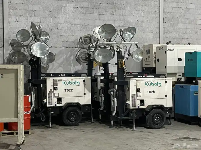 مكاين كهرباء ايجار و تورلايت 0