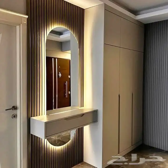 ديكورات حديثة بديل شيبورد خشب رخام غرف نوم 33