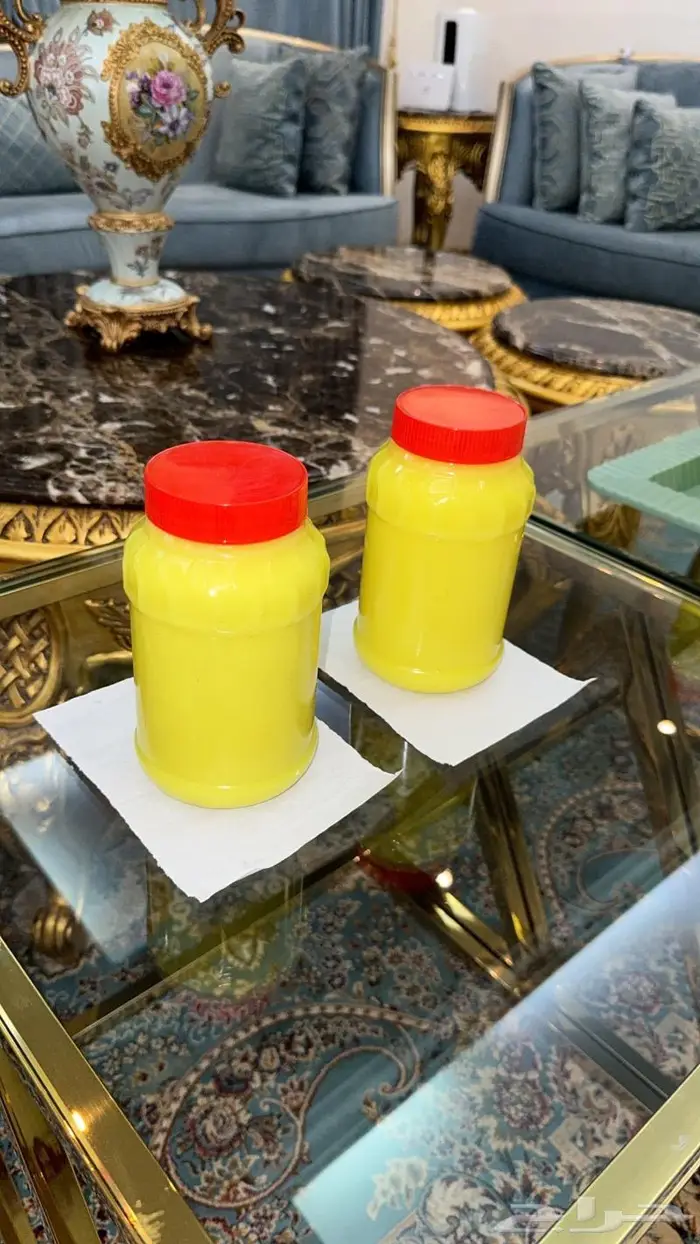 سمن غنم ساده ومبزر 5