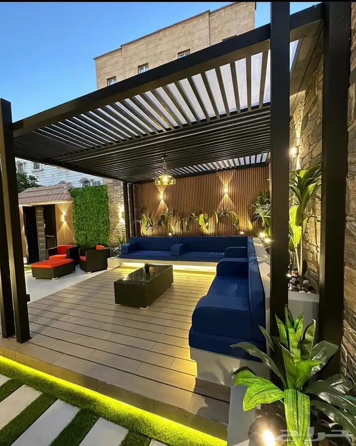 بديل الخشب الخارج واجهات وحدائق وأسطح خارجية 8