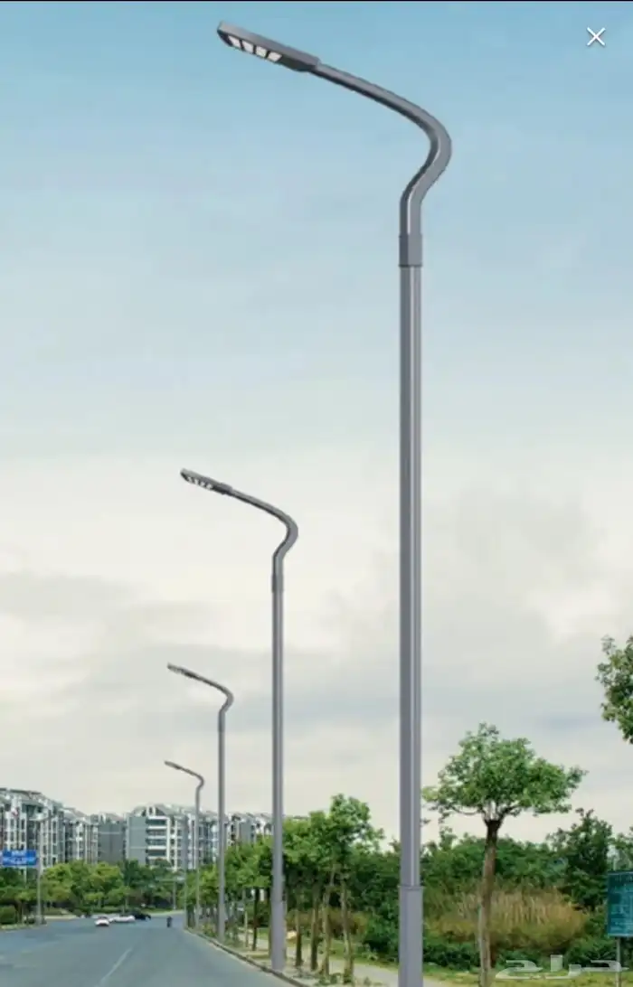 اعمدة وانارة شوارع وقواعد خرسانية 11