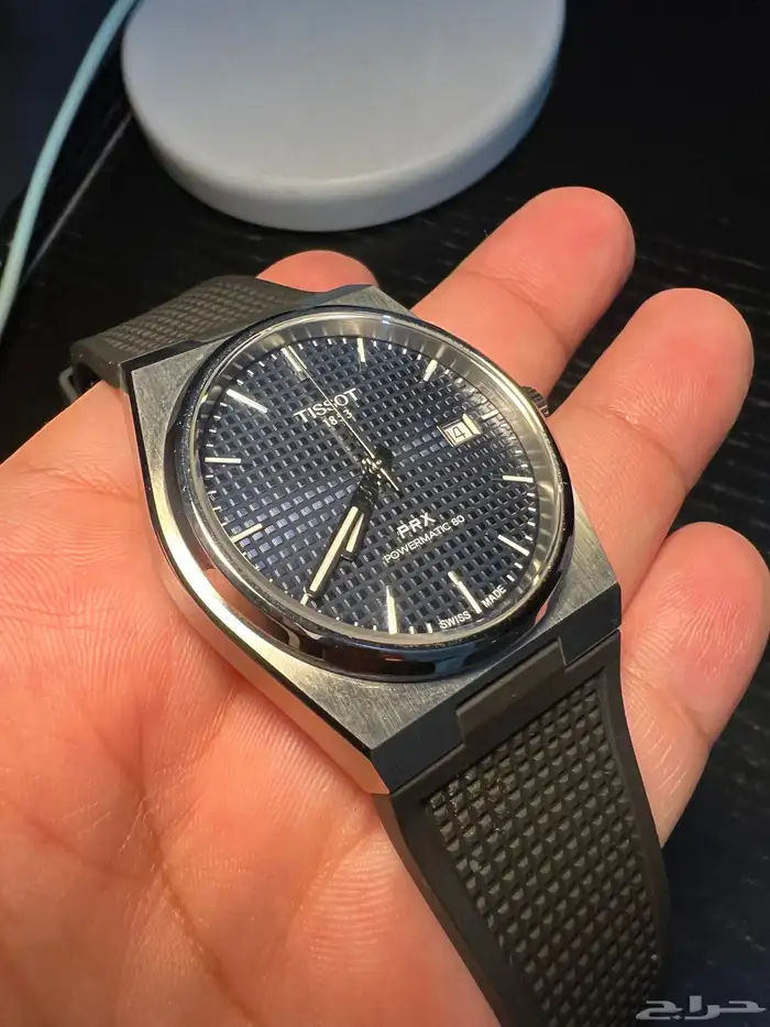 ساعة سويسريه تيسوت prx اوتوماتيك (مباعه) 3