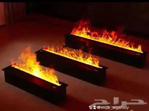 دفايات مدافء ديكور منزلي حديث مدفأه دفايه مدافئ شاشة وبخار 9