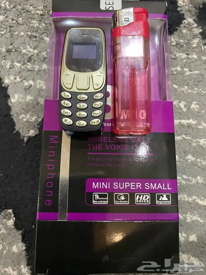 اصغر جوال بحجم الولاعه شريحتين 3