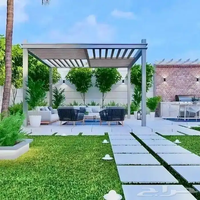 بديل الخشب الخارج واجهات وحدائق وأسطح خارجية 11