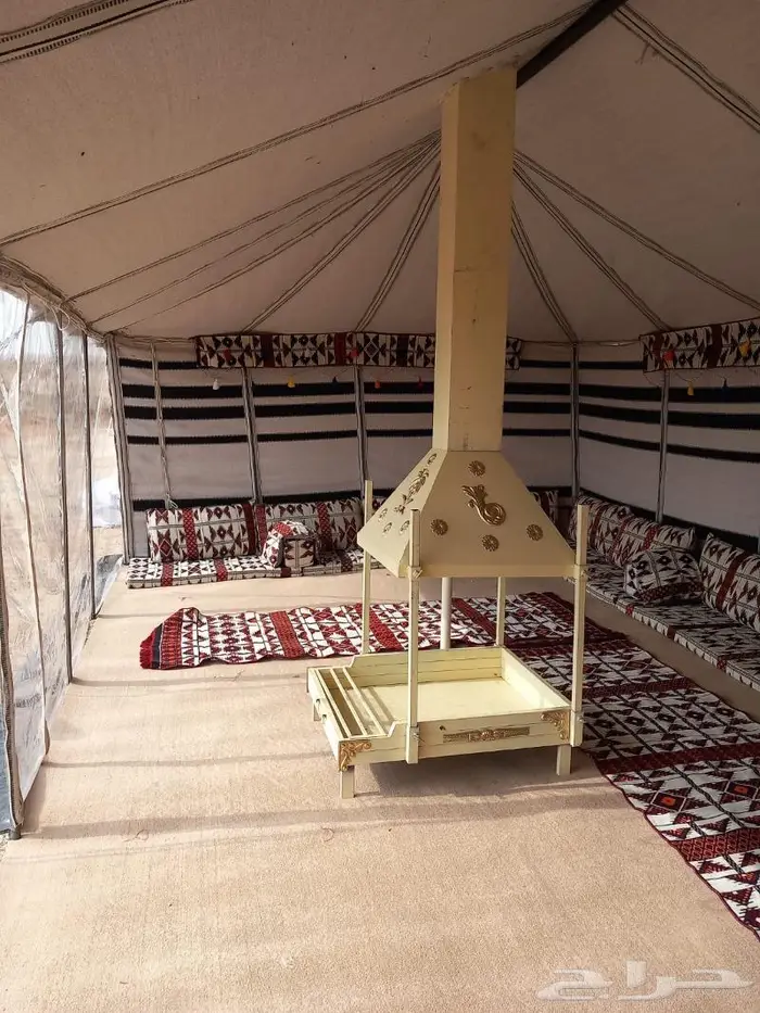 بيوت شعر أبيض جميع المقاسات يوجد فرس مساند 0