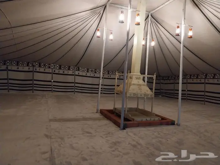 بيوت شعر أبيض جميع المقاسات يوجد فرس مساند 5