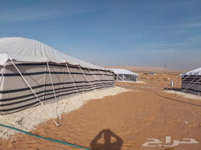 بيوت شعر أبيض جميع المقاسات يوجد فرس مساند 7