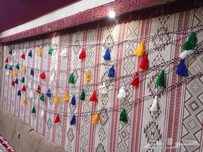 بيوت شعر أبيض جميع المقاسات يوجد فرس مساند 11